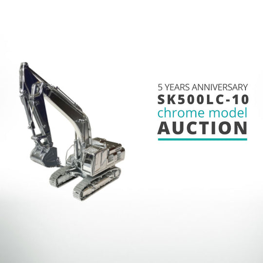 Le nouveau modèle à l'échelle SK500LC-10 est arrivé – Kobelco Fanshop